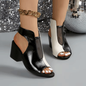 Women's Roman Style Chunky Heel